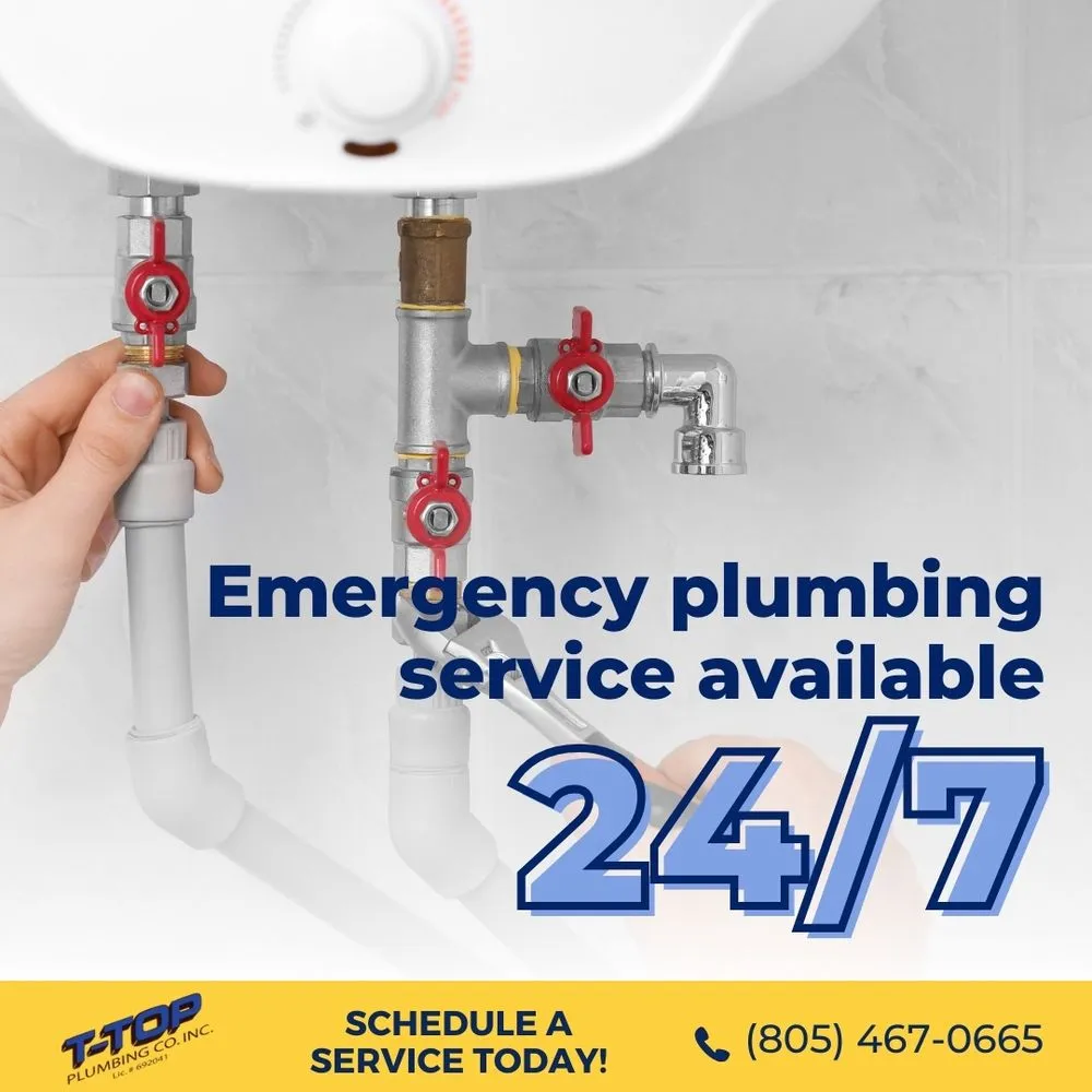 Slide of T-Top Plumbing Co.