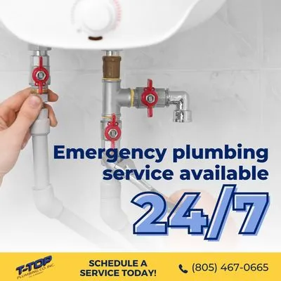 T-Top Plumbing Co. Logo