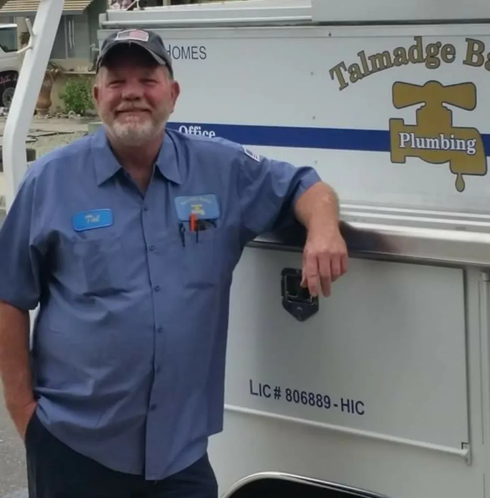 Slide of Talmadge Baker Plumbing