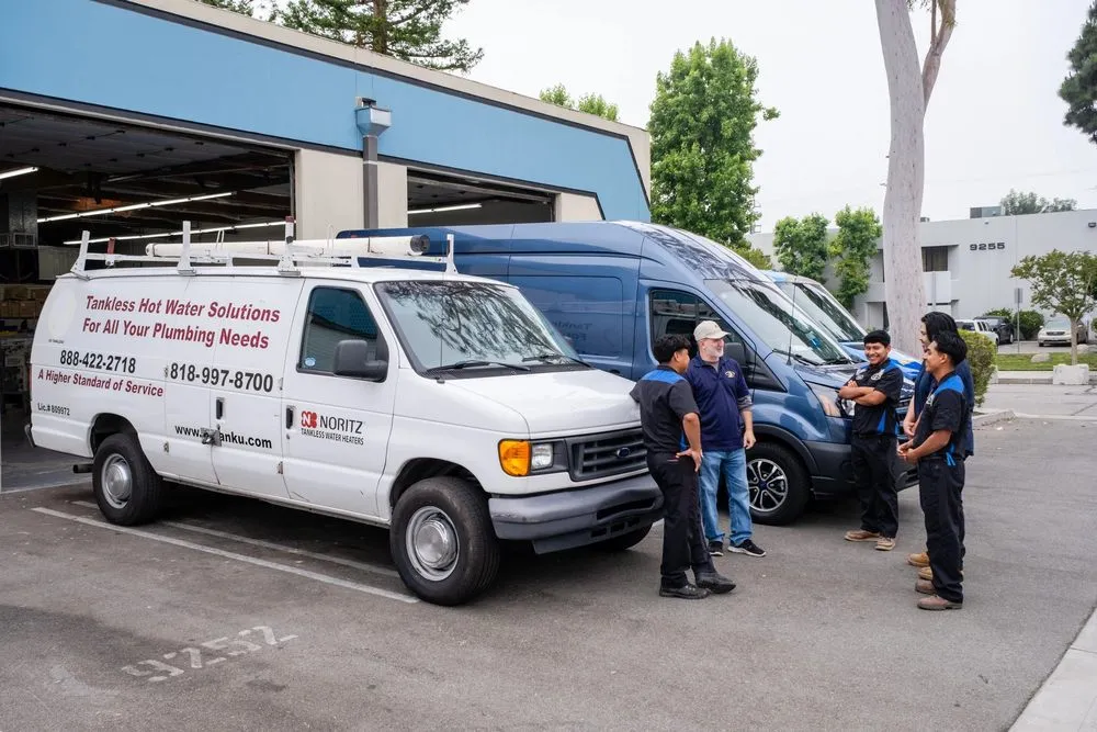 Slide of Tankless Hot Water Solutions