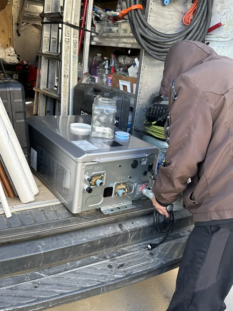 Slide of Tankless Hot Water Solutions