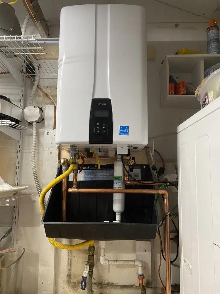 Slide of Tankless Hot Water Solutions