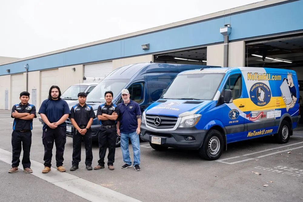 Slide of Tankless Hot Water Solutions