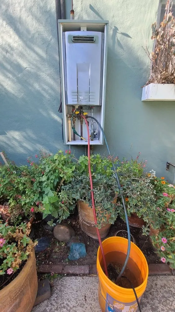 Slide of Tankless Support Plumbing