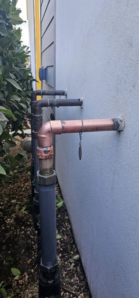 Slide of Tankless Support Plumbing