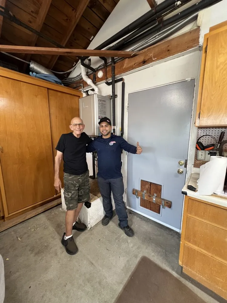 Slide of Tankless Water Heater Repair and Plumbing