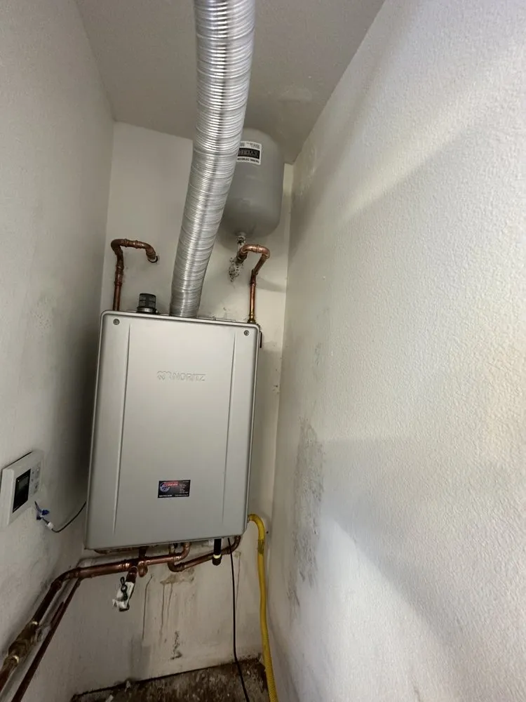 Slide of Tankless Water Heater Repair and Plumbing