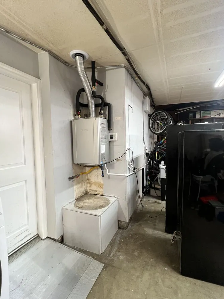 Slide of Tankless Water Heater Repair and Plumbing