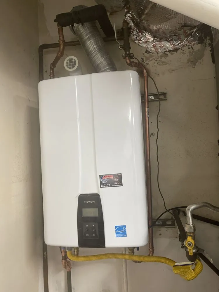 Slide of Tankless Water Heater Repair and Plumbing