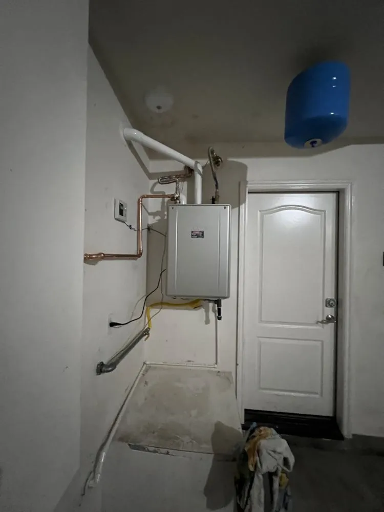 Slide of Tankless Water Heater Repair and Plumbing