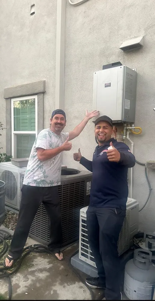 Slide of Tankless Water Heater Repair and Plumbing