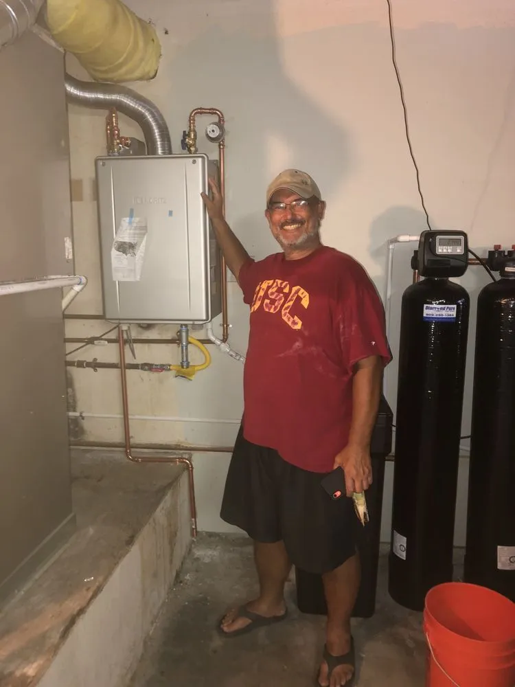 Slide of Tankless Water Heater Repair and Plumbing