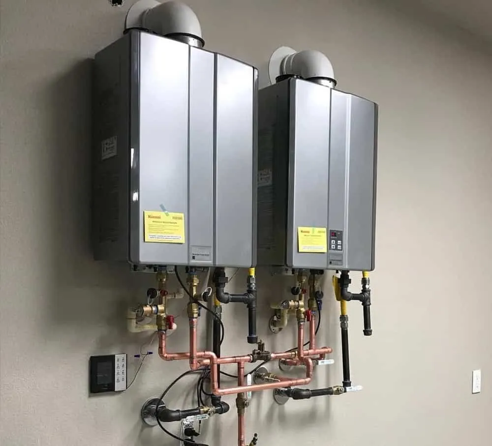 Slide of Tankless Water Heater Repair and Plumbing