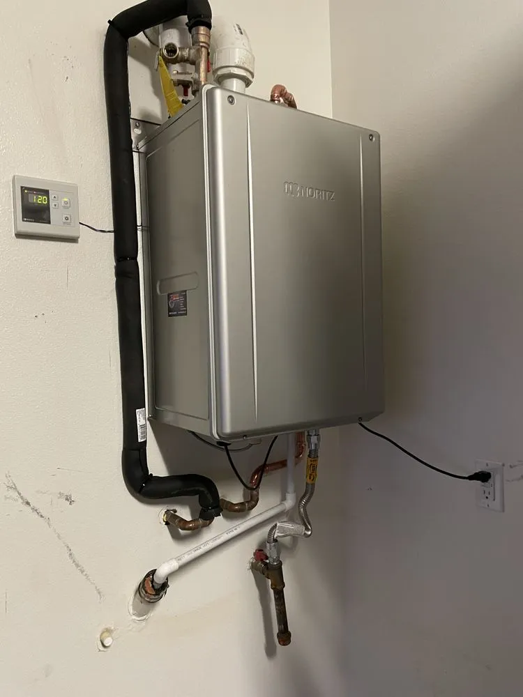 Slide of Tankless Water Heater Repair and Plumbing