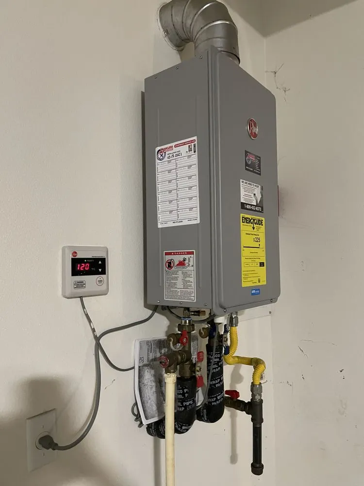 Slide of Tankless Water Heater Repair and Plumbing