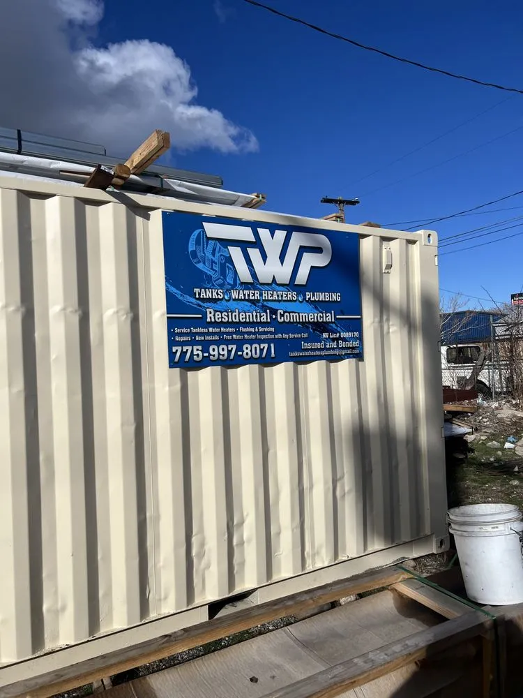 Slide of Tanks waterheaters and plumbing