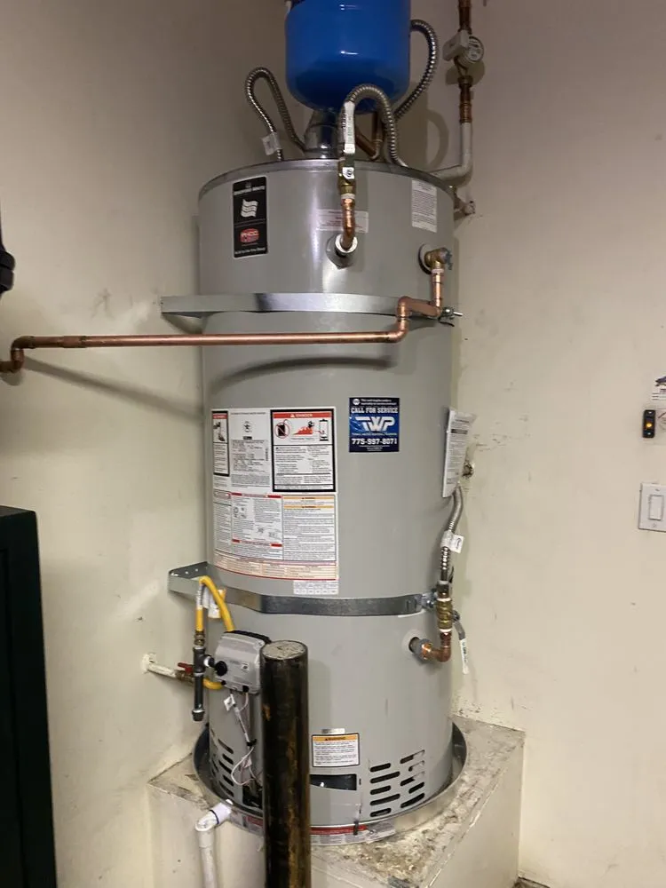 Slide of Tanks waterheaters and plumbing
