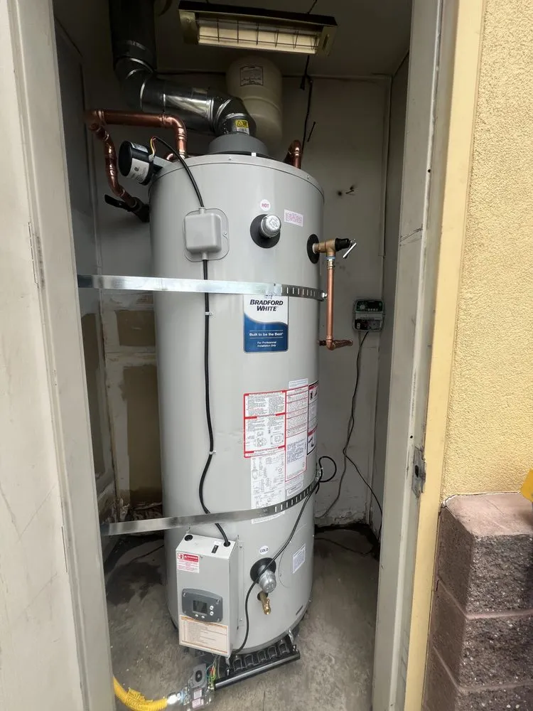 Slide of Tanks waterheaters and plumbing