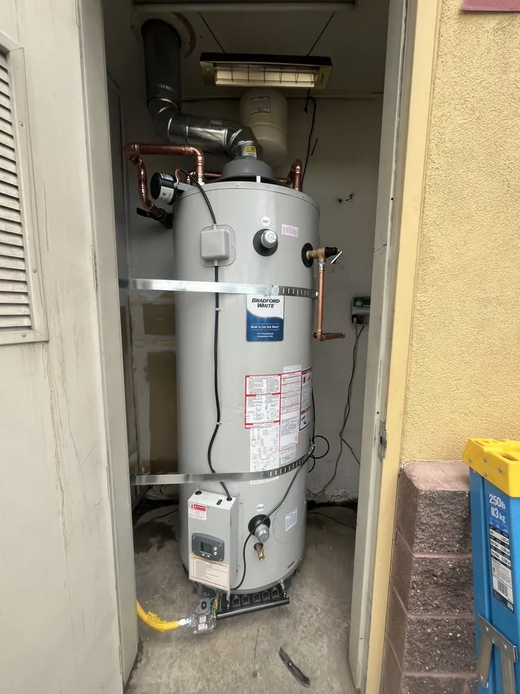 Slide of Tanks waterheaters and plumbing