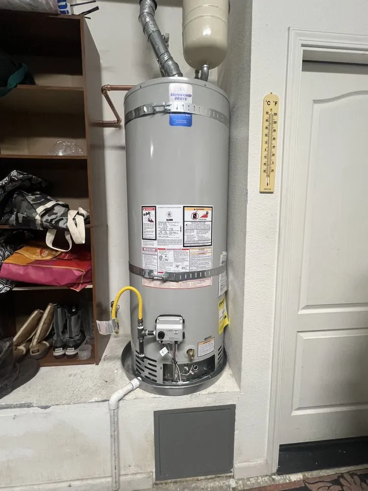 Slide of Tanks waterheaters and plumbing