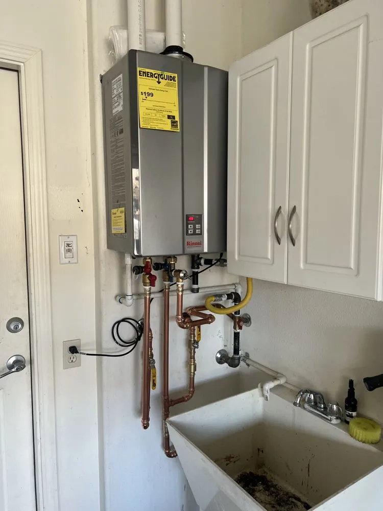 Slide of Tanks waterheaters and plumbing