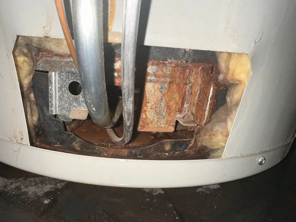 Slide of Tanks waterheaters and plumbing