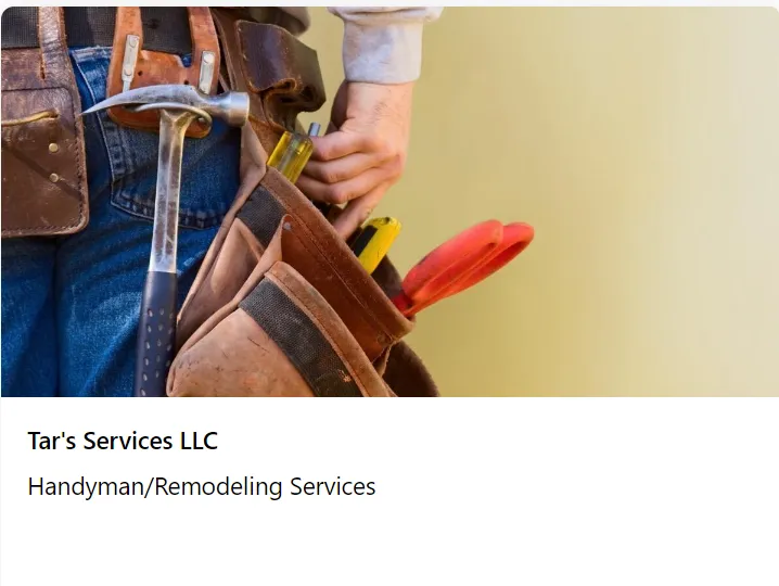 Slide of Tar's Services