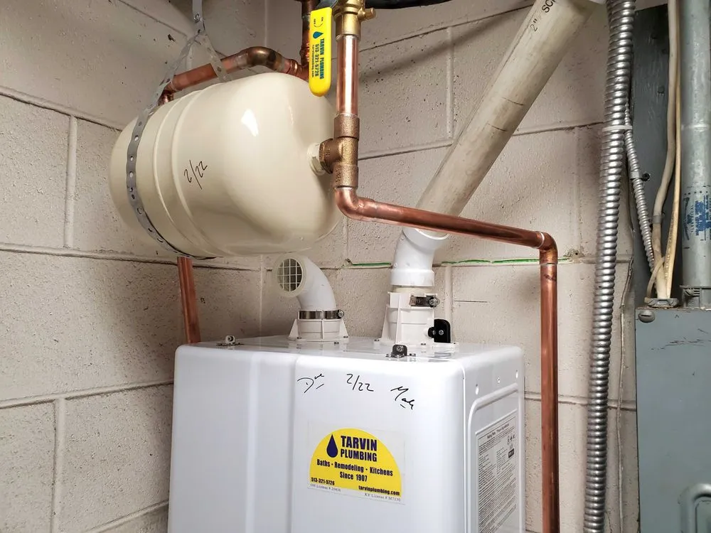 Slide of Tarvin Plumbing