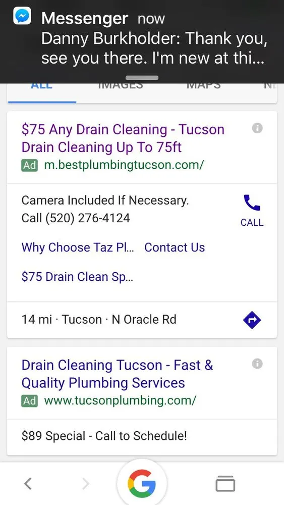 Slide of Taz Plumbing