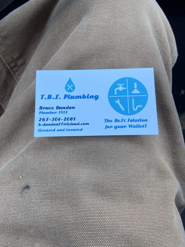 Slide of TBS Plumbing