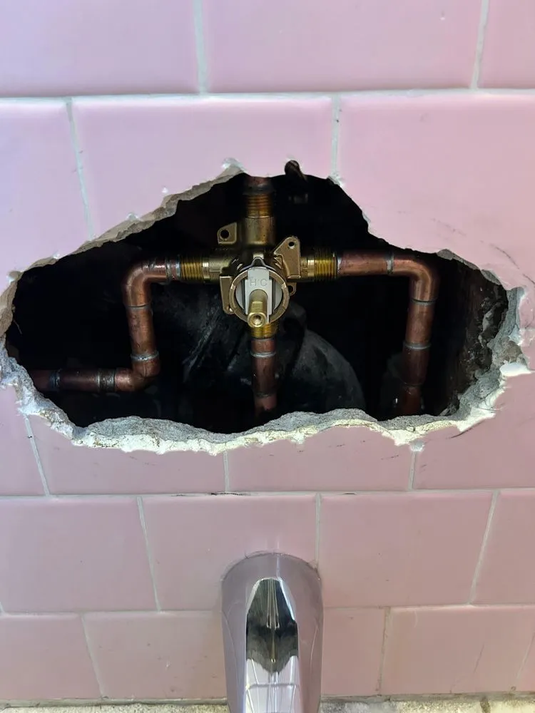 Slide of T&C Plumbing Company