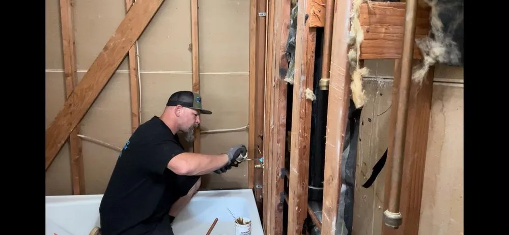 Slide of T&C Plumbing Company