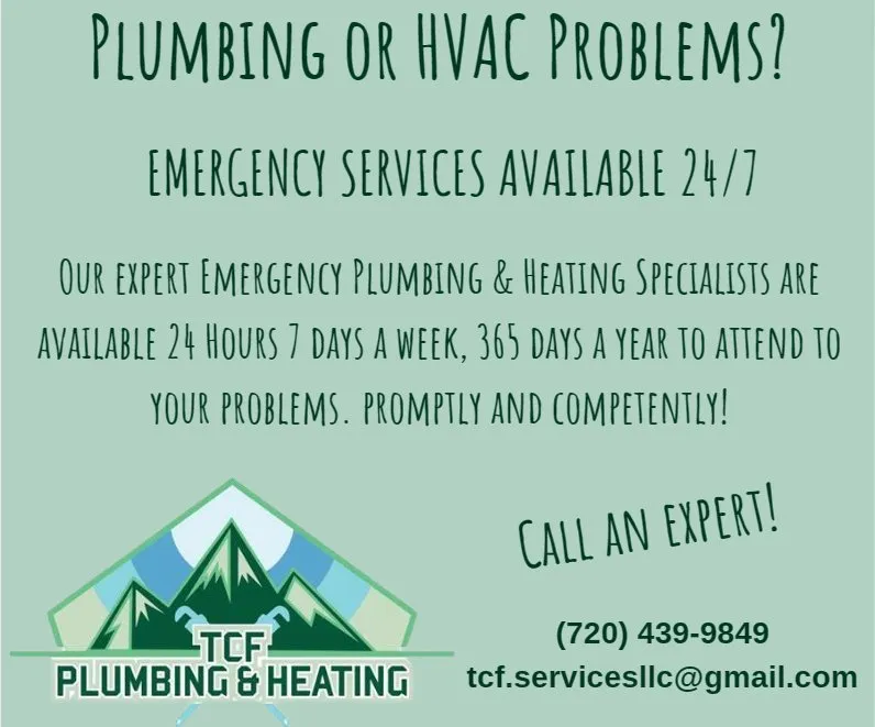 Slide of TCF Emergency Plumbing & Heating