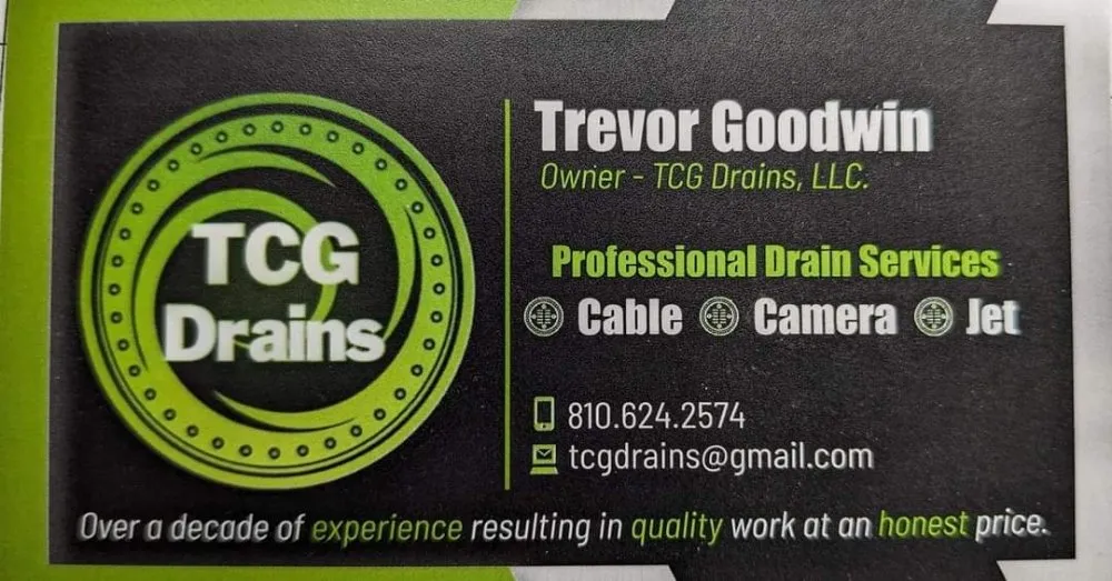 Slide of TCG Drains