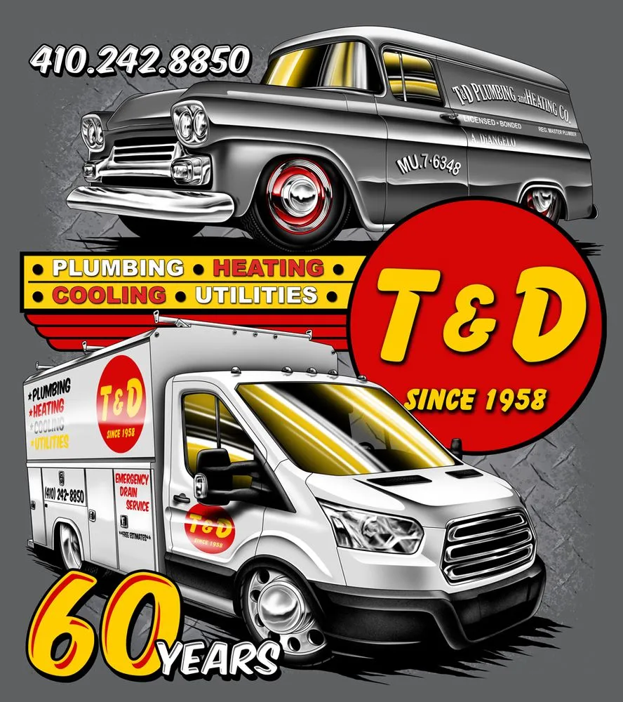 Top-rated drain cleaning experts serving halethorpe, MD - T&D Plumbing Heating Cooling & Utilities