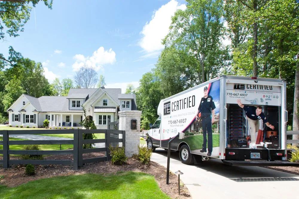 Slide of TE Certified Electrical, Plumbing, Heating & Cooling