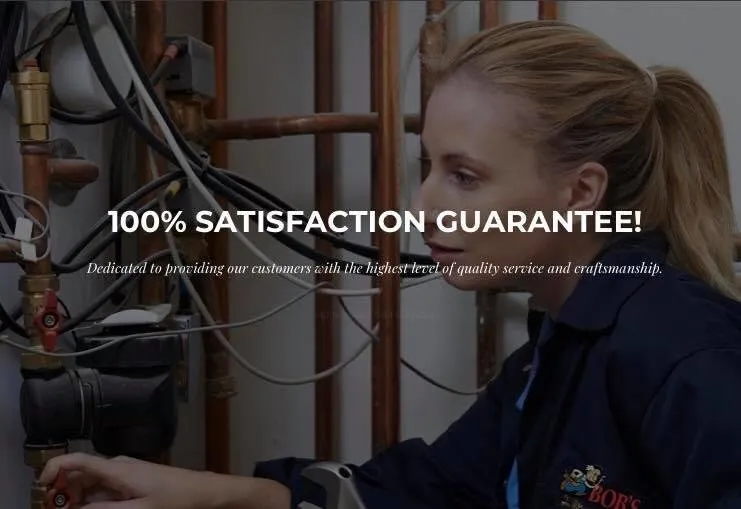 Slide of Team Bob's Heating, Cooling, Plumbing