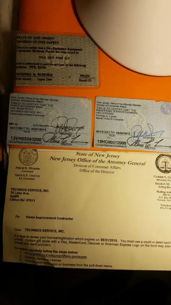 Slide of Technics Services