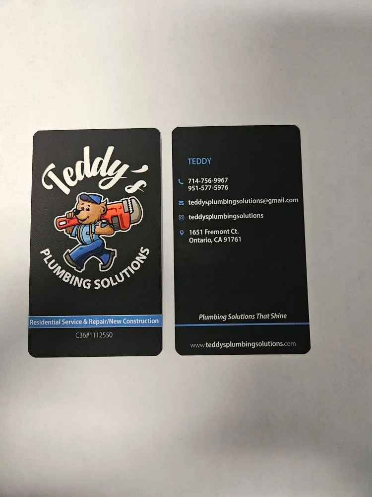 Trusted plumbing repair for homes in Ontario, CA by Teddy's Plumbing Solutions