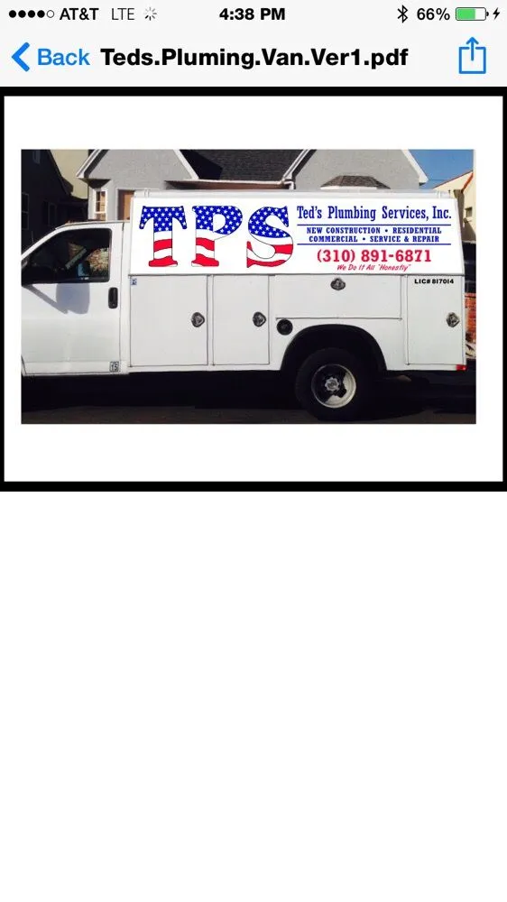 Reliable emergency plumbing for homes in Torrance, CA by Ted's Plumbing Service, Inc.
