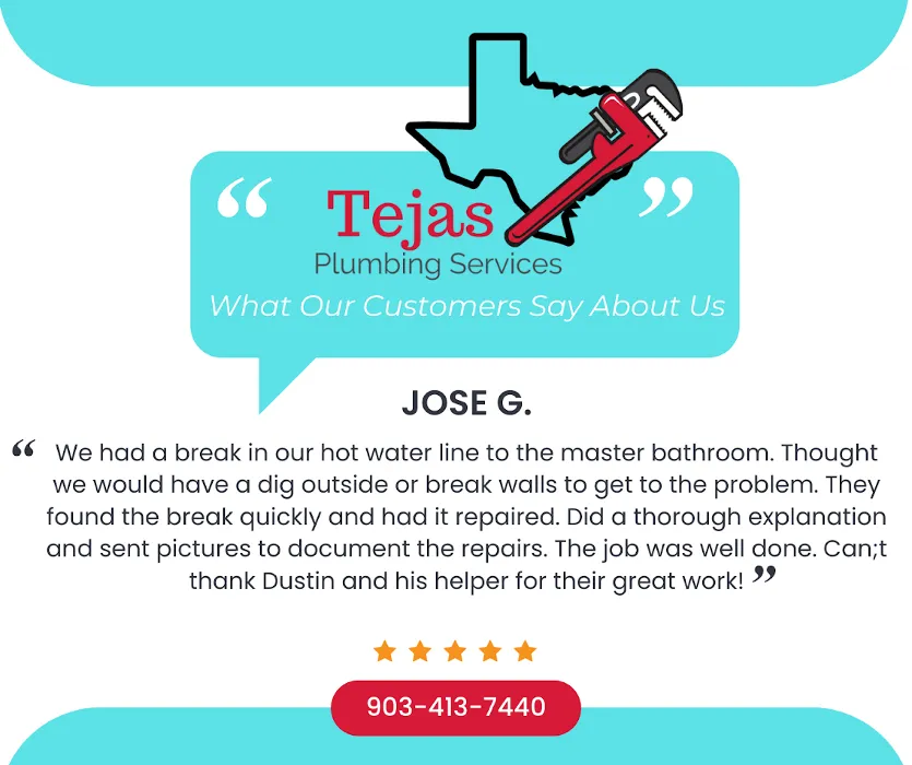 Top-rated leak detection service in Greenville, TX - Tejas Plumbing Services