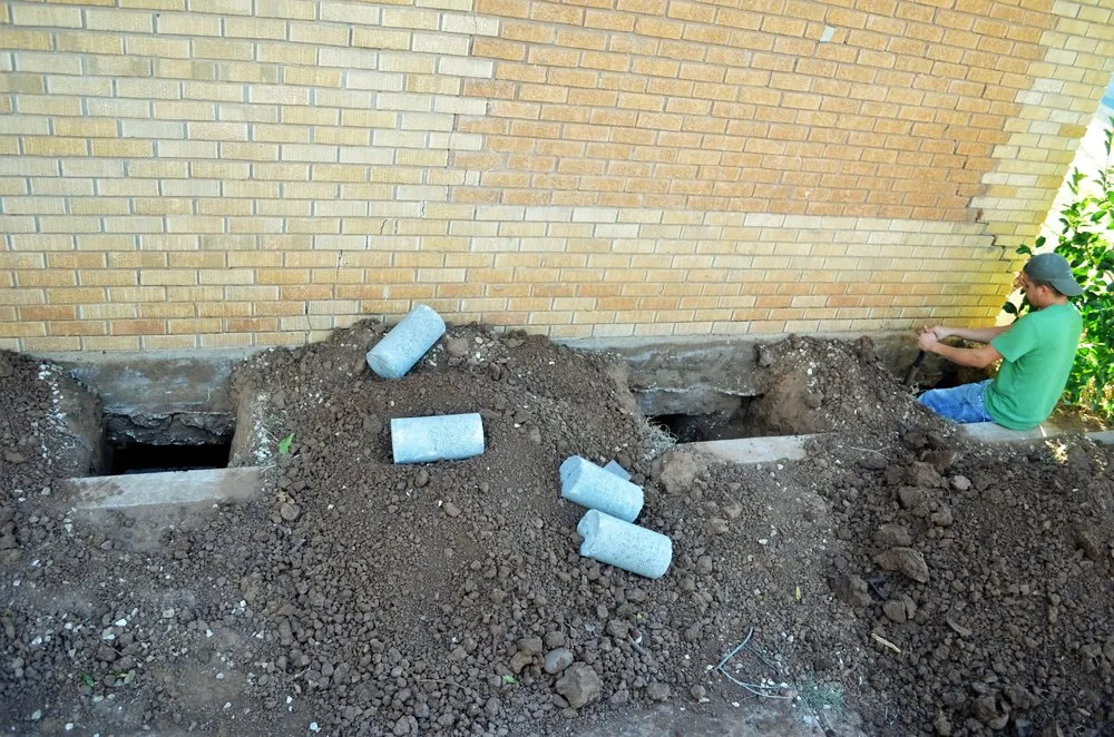 Slide of Temple Foundation Repair