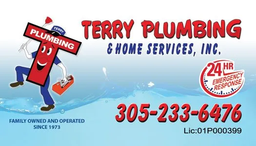 Terry Plumbing and Home Services Logo