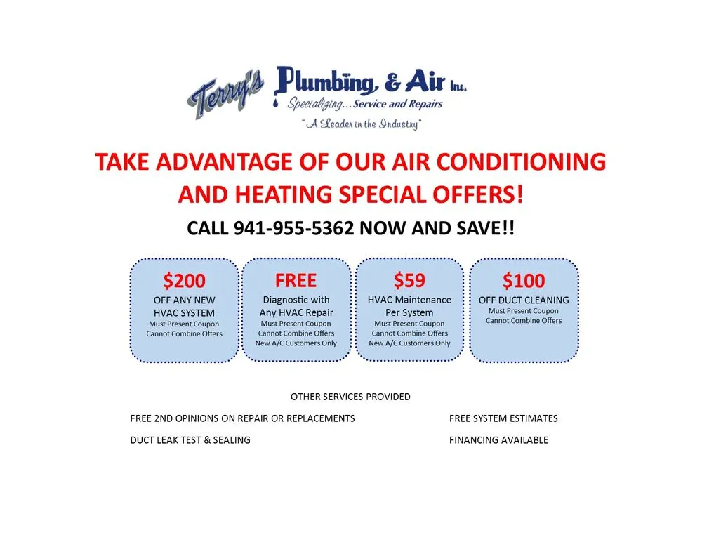 Slide of Terry's Plumbing Air & Energy