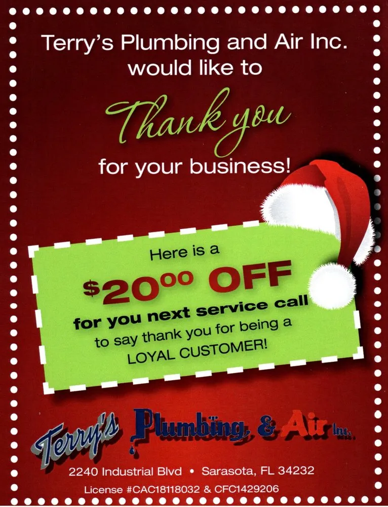 Slide of Terry's Plumbing Air & Energy