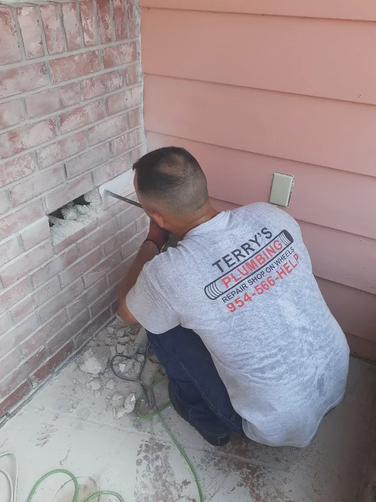 Slide of Terry's Plumbing