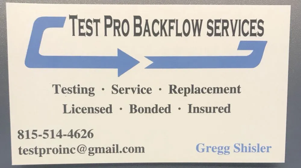 Slide of Test Pro Backflow Services