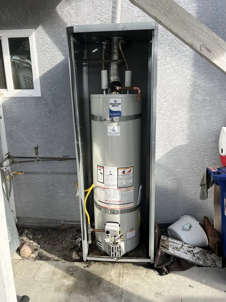 Slide of Tew’s Plumbing