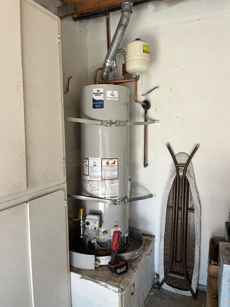 Slide of Tew’s Plumbing