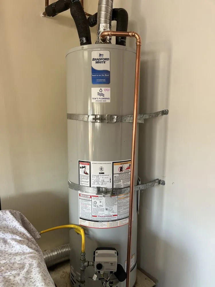 Slide of Tew’s Plumbing